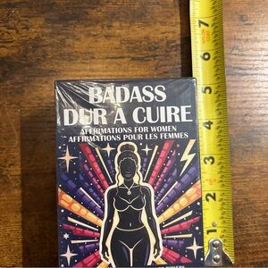 Badass Dur à Cuire Affirmation Cards